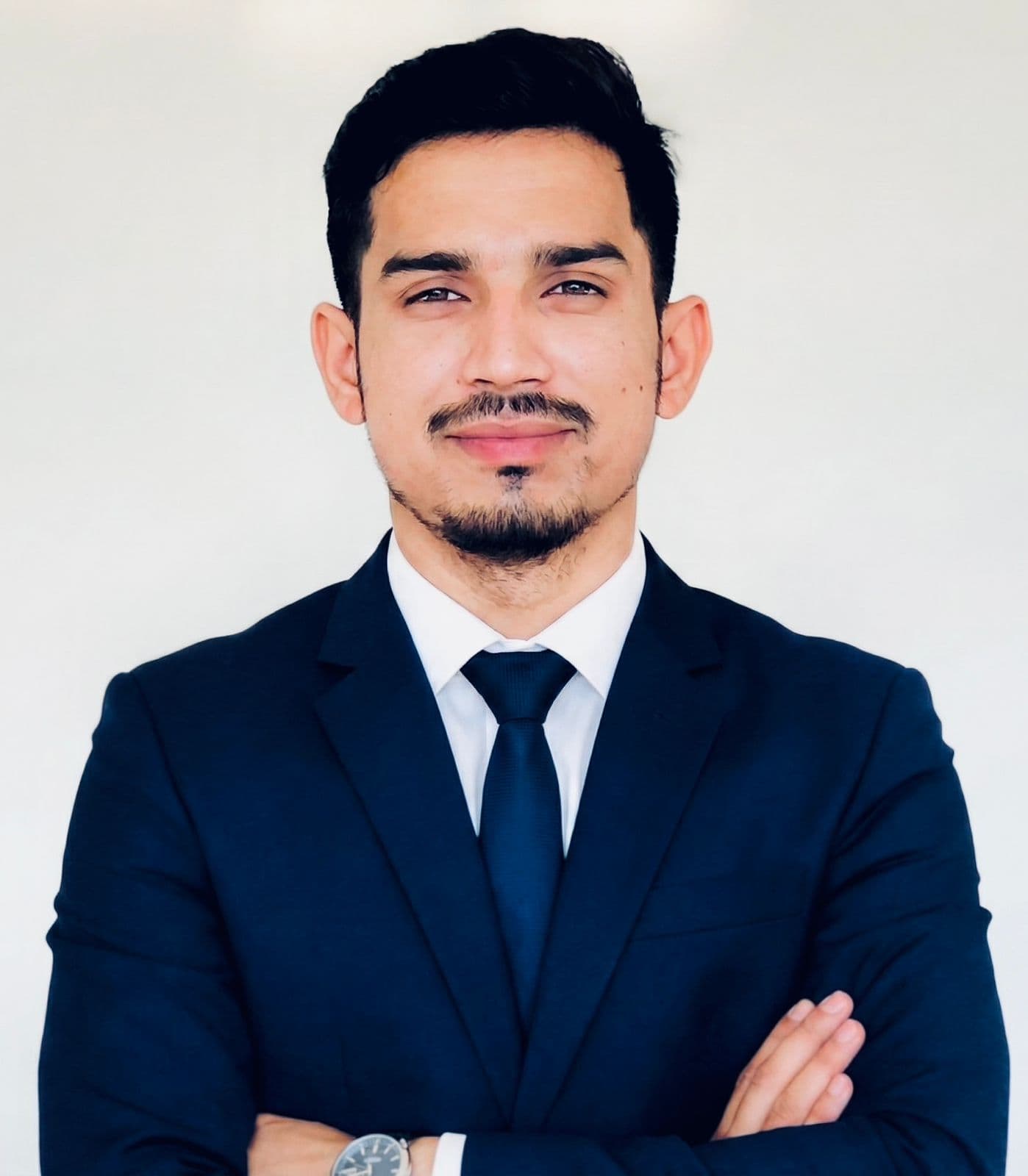 Zain Azhar in business attire, Reverse Recruiter